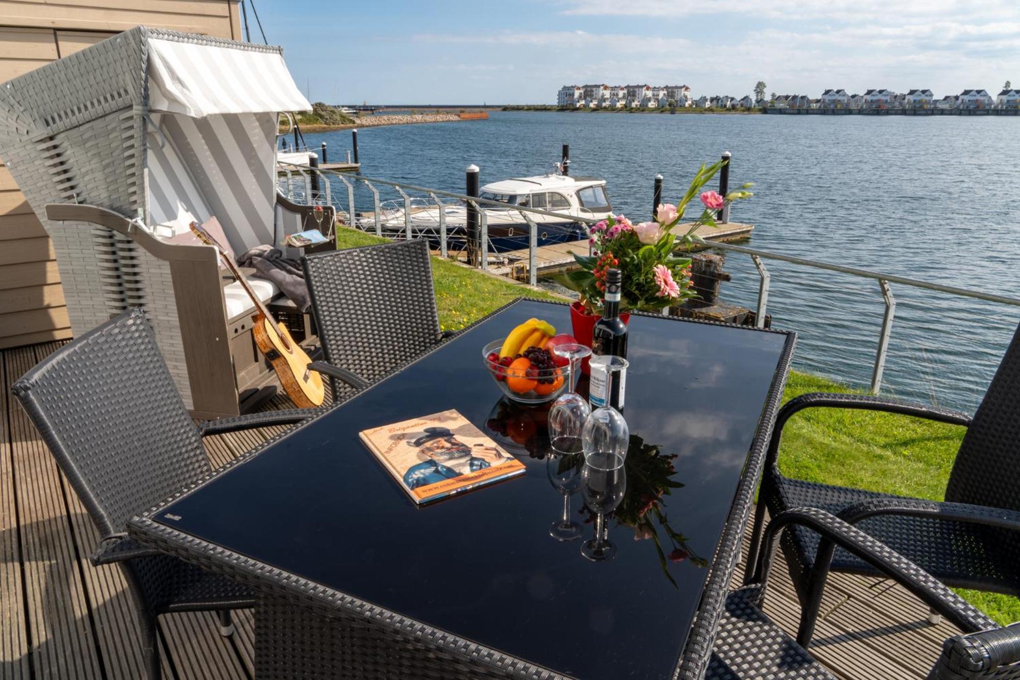 3-Zi-Fewo Brigantine 33 By Seeblick Ferien Oro, Wasserblick,Sauna Olpenitz Bagian luar foto
